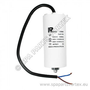 08 mfd Capacitor with leads