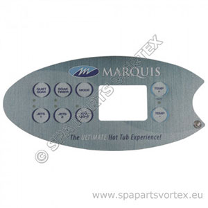 Marquis Spa Overlay MQ554 8 Button 2 Pump 2012