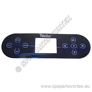 Wellis Control Panel Overlay - TP800